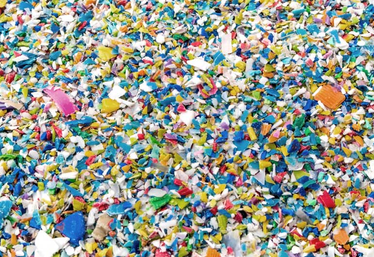 リサイクルの品目と入出荷量